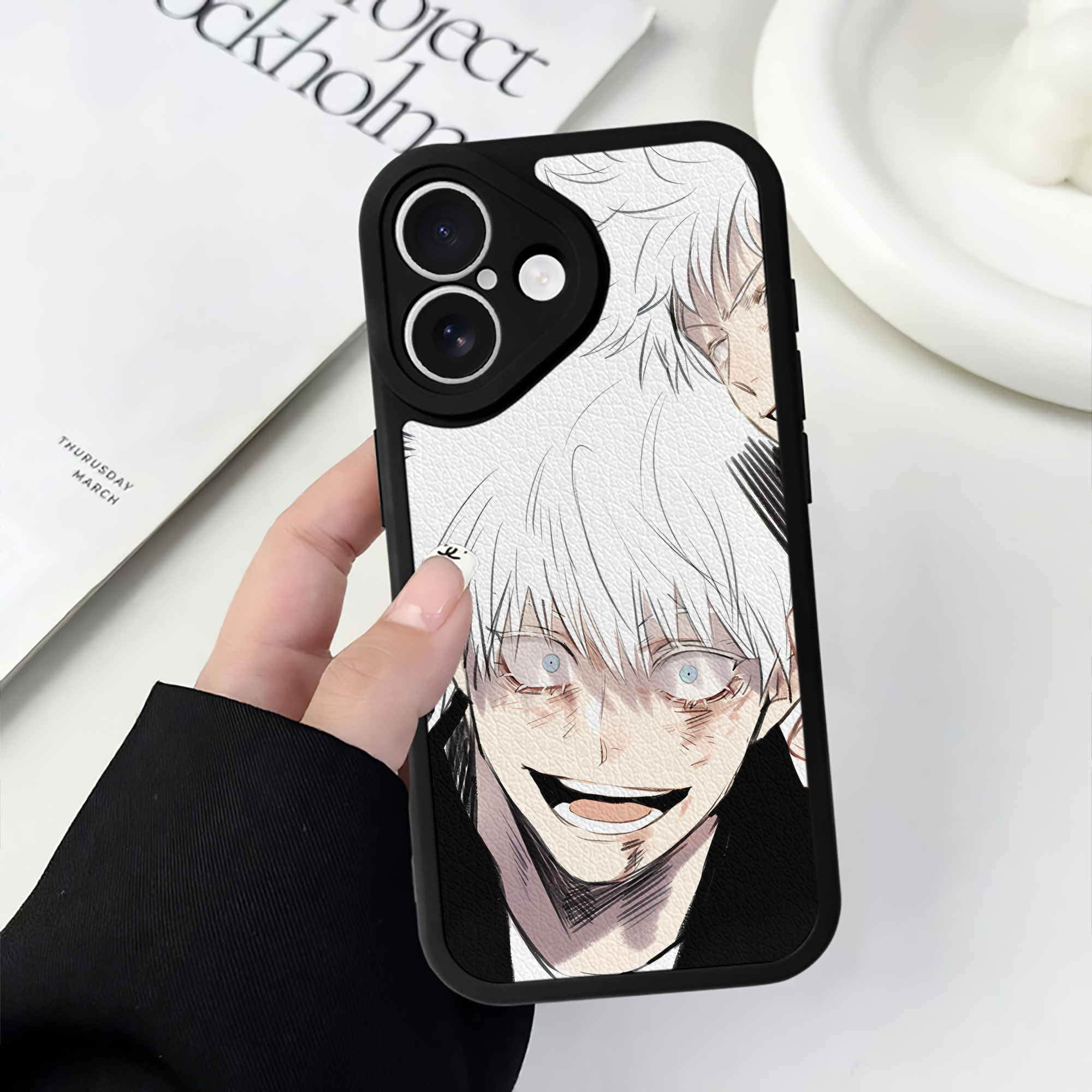 （画像用） SPY×FAMILY间谍家家酒 【iPhone 16シリーズ対応】シリコンスマホケース（レザー調） 材質：シリコン